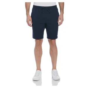 Men`s Solid Athletic 9 Inch Tennis Short Peacoat