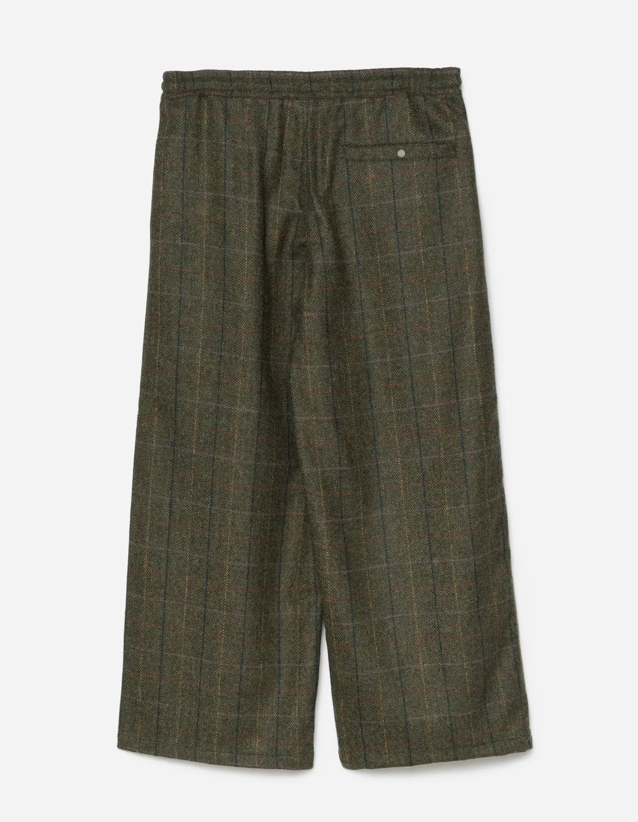 5334 Wool Hakama Track Pants Olive