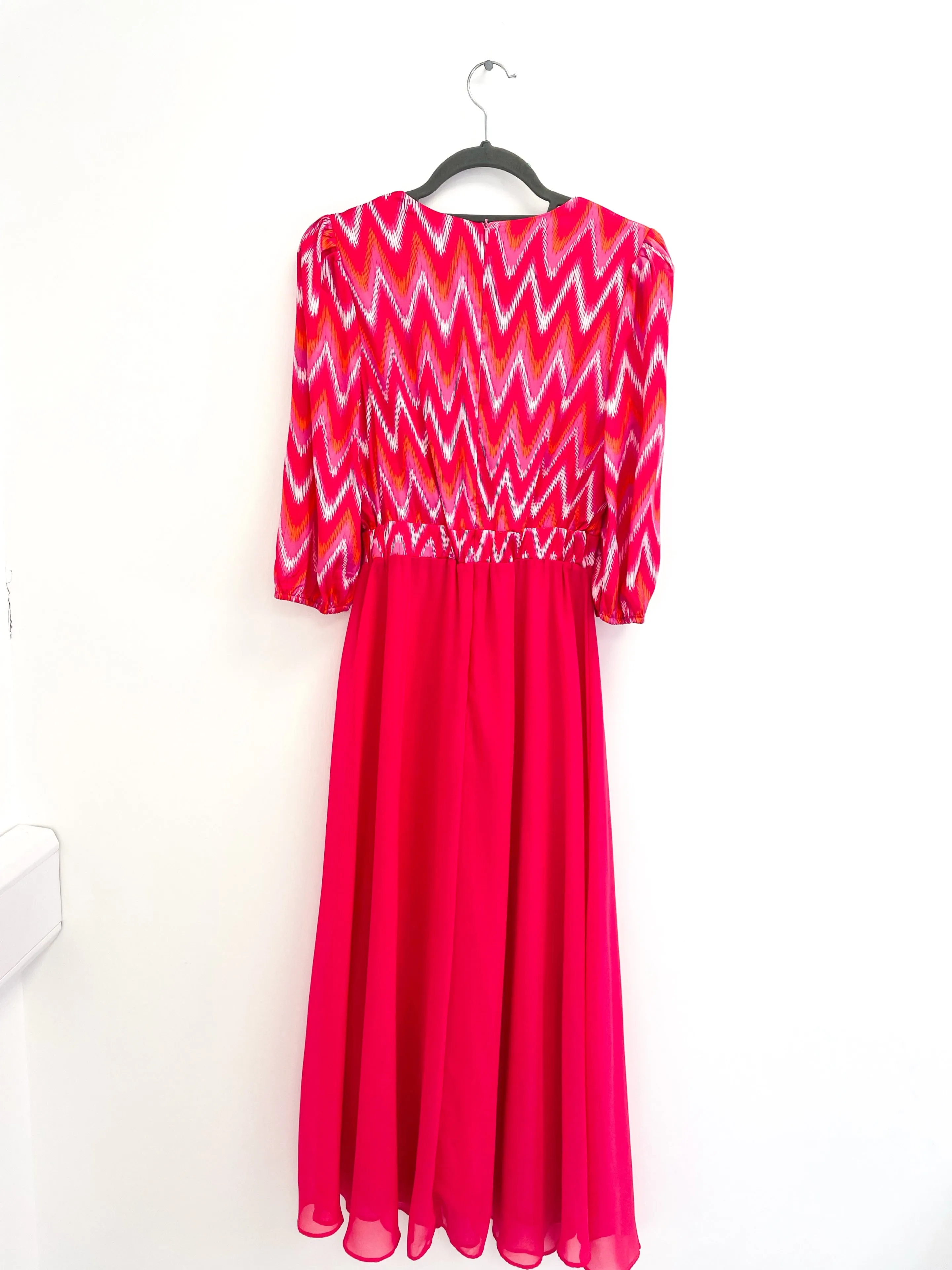 A1700 Monroe Dress Cerise Pink