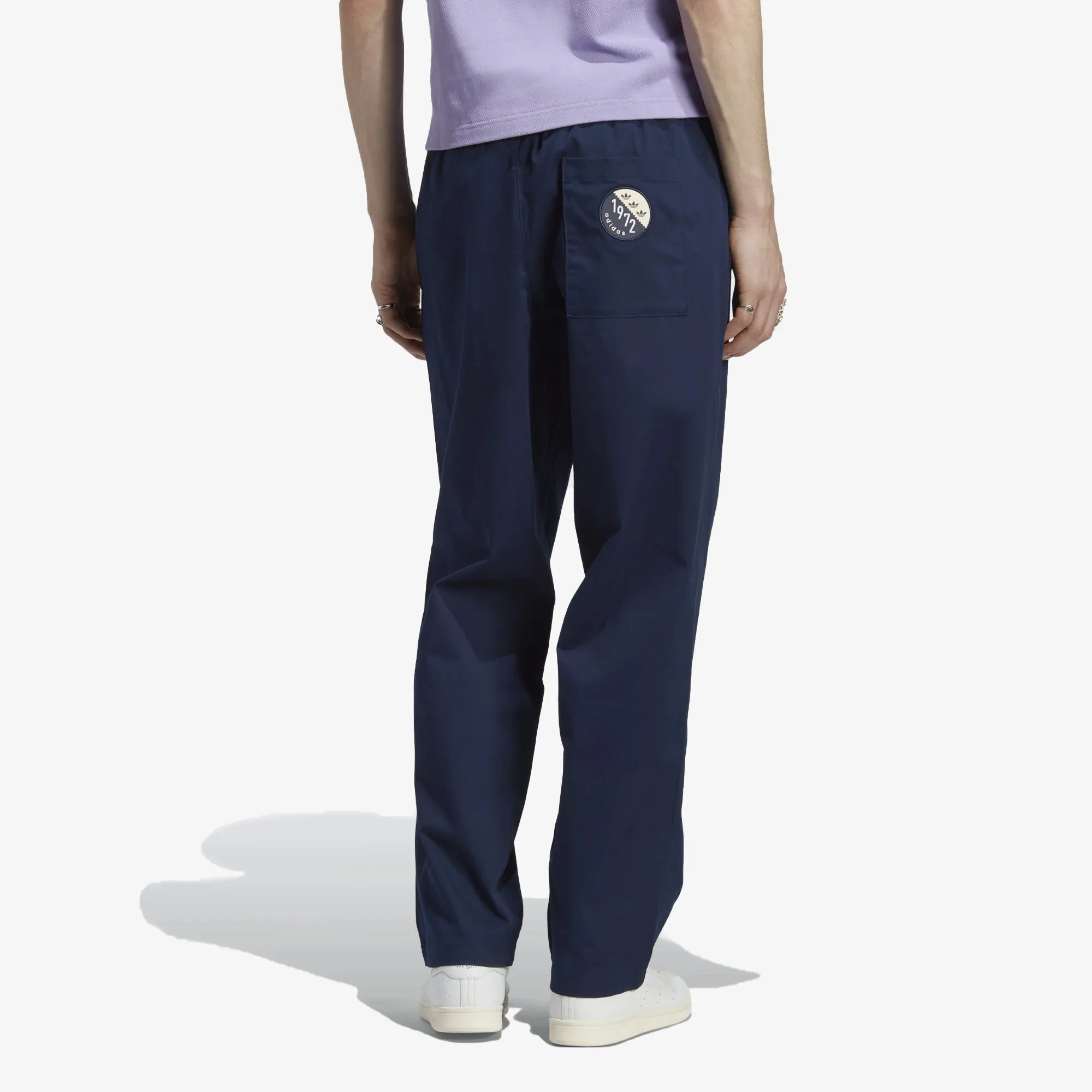 Adidas Originals | BLOKEPOP LOOSE CHINO PANTS  { NIGHT INDIGO