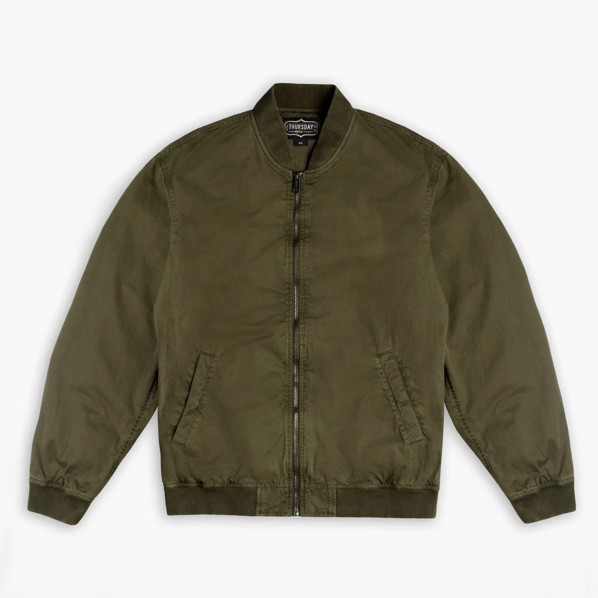 Alpha M Bomber | Army Green