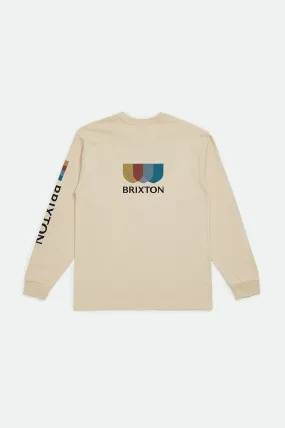 Alton L/S Standard Tee - Sand