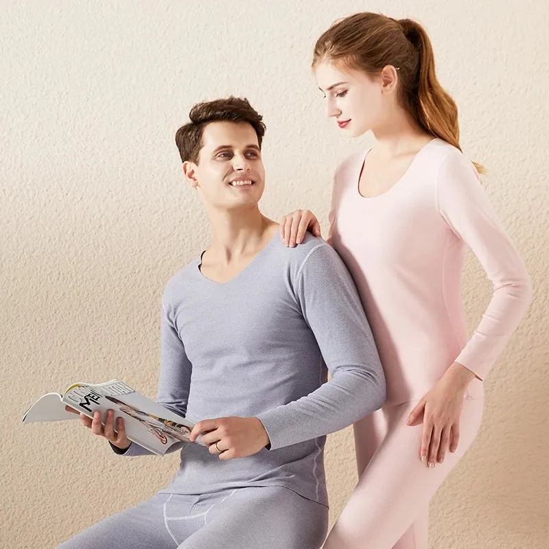 Anniou Winter Thermal Underwear Long Johns Set