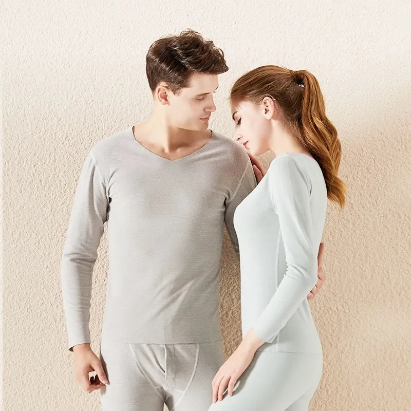 Anniou Winter Thermal Underwear Long Johns Set