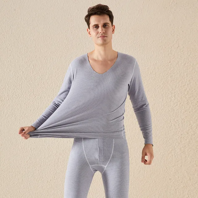 Anniou Winter Thermal Underwear Long Johns Set