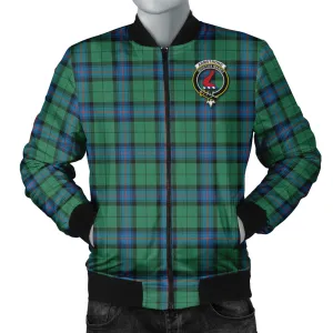 Armstrong Ancient Tartan Bomber Jacket with Family Crest