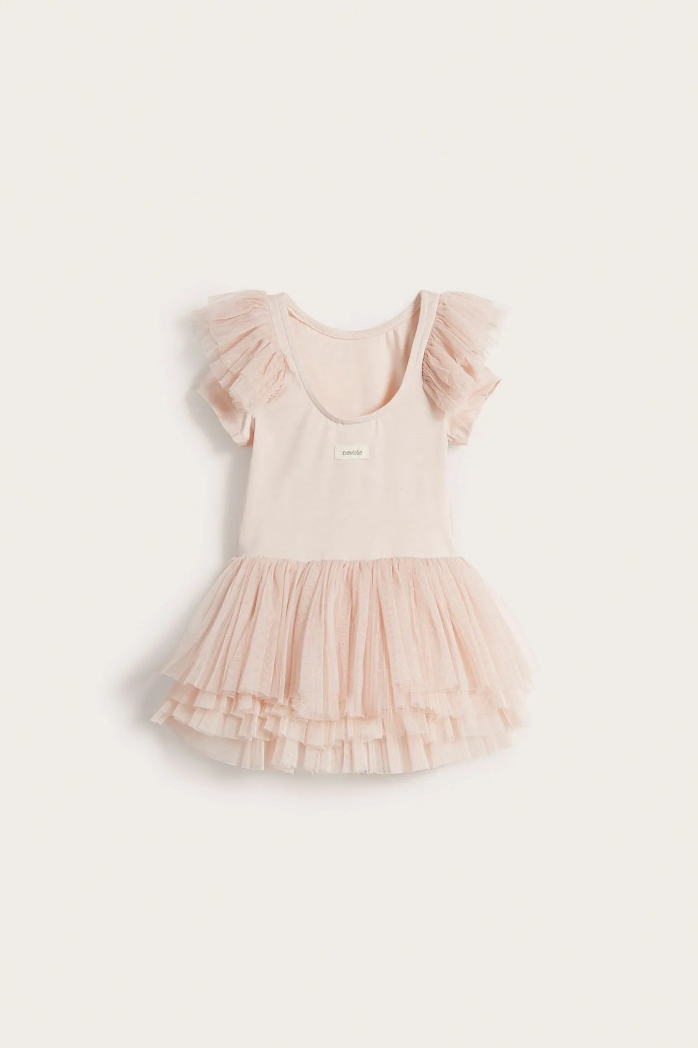 Baby & kids' pink ballerina mesh dress