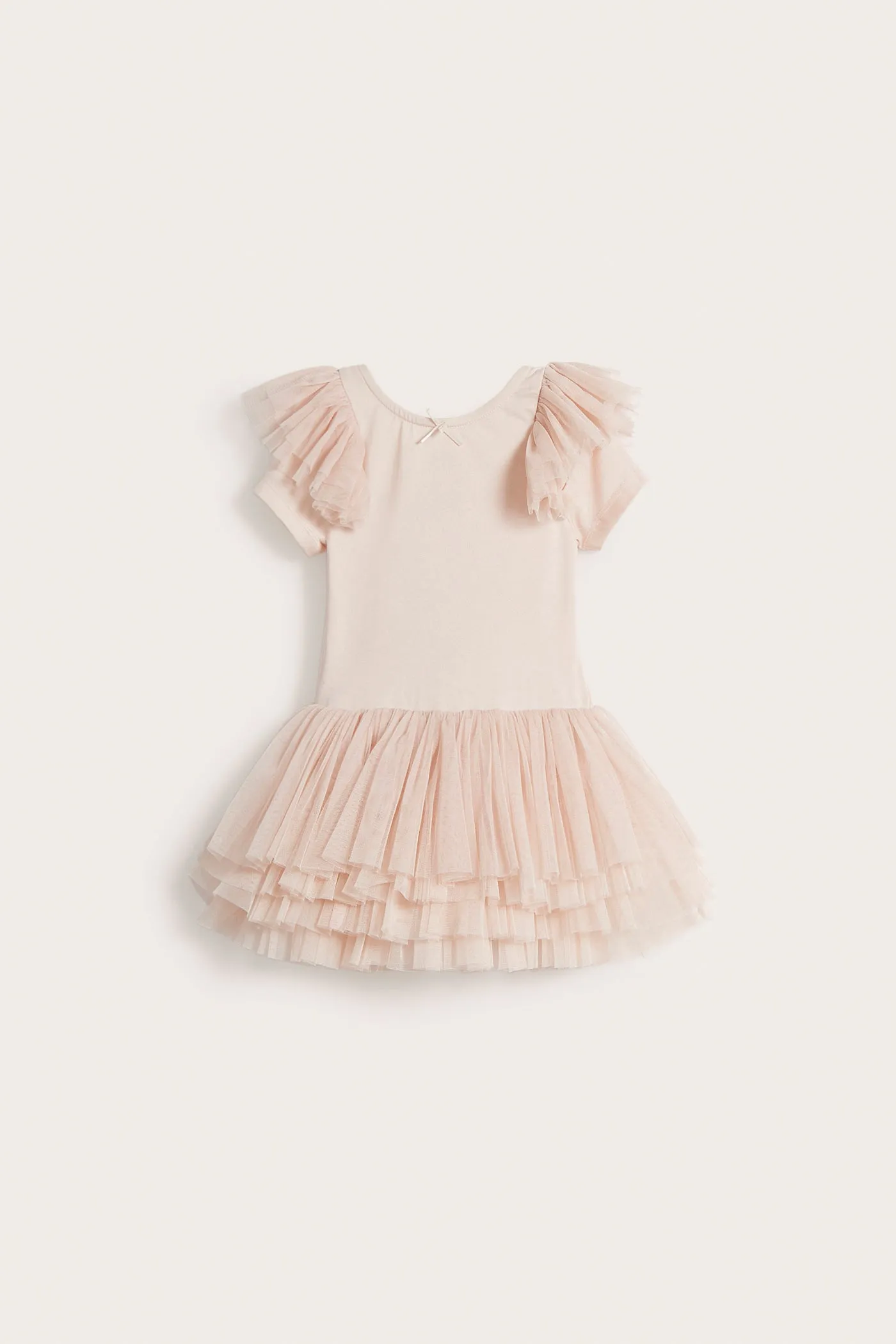 Baby & kids' pink ballerina mesh dress