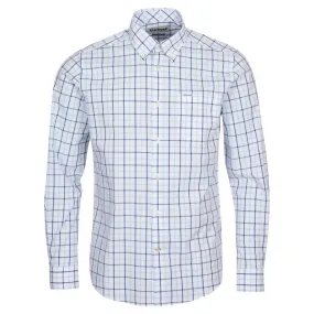 Barbour Bradwell Tailored Fit Mens Shirt - Blue