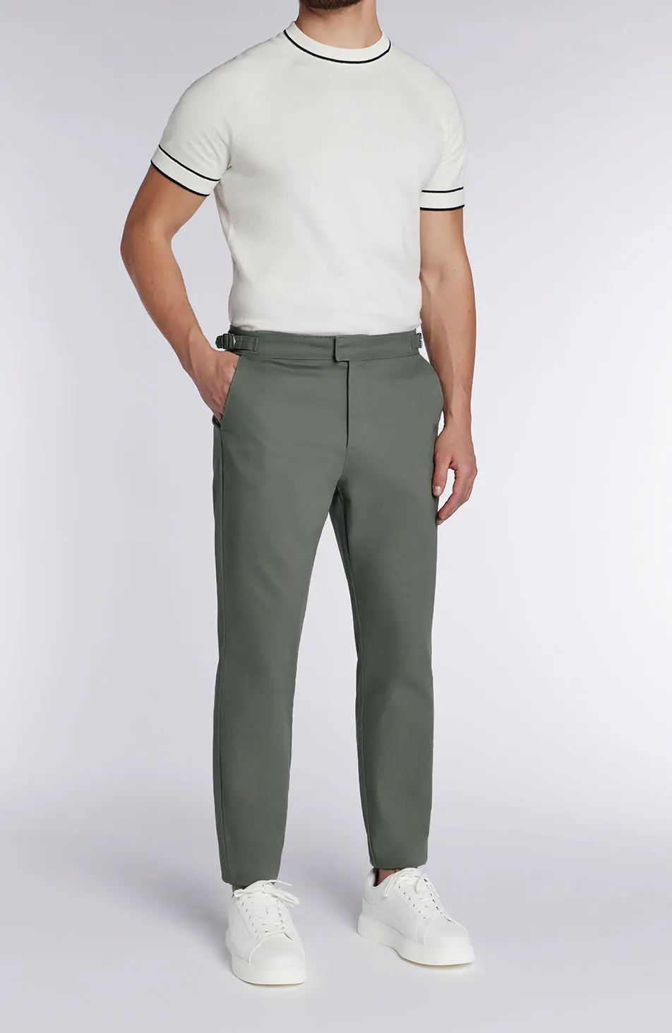 Beaufort Chinos in Sage Green