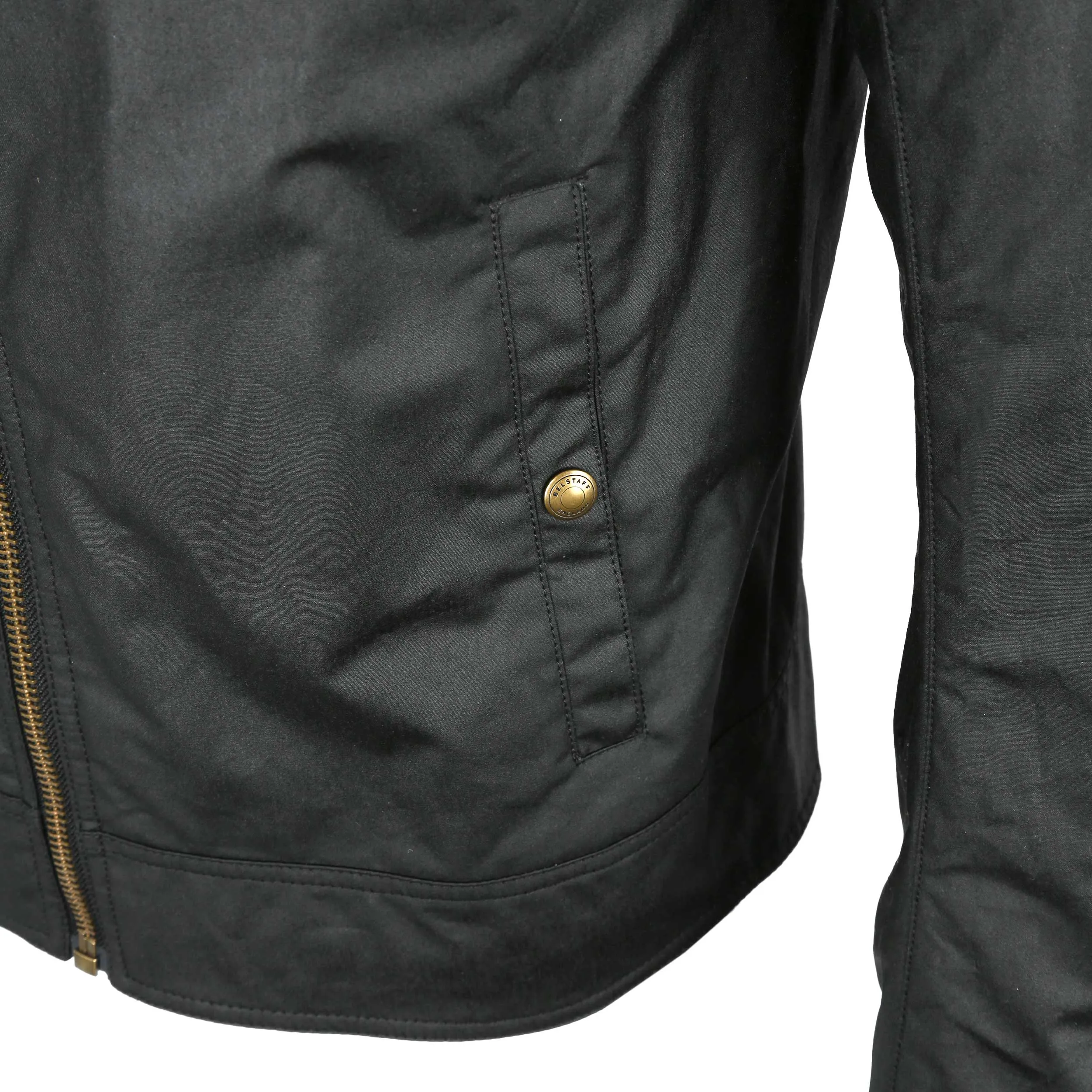 Belstaff Kelland Waxed Jacket in Black