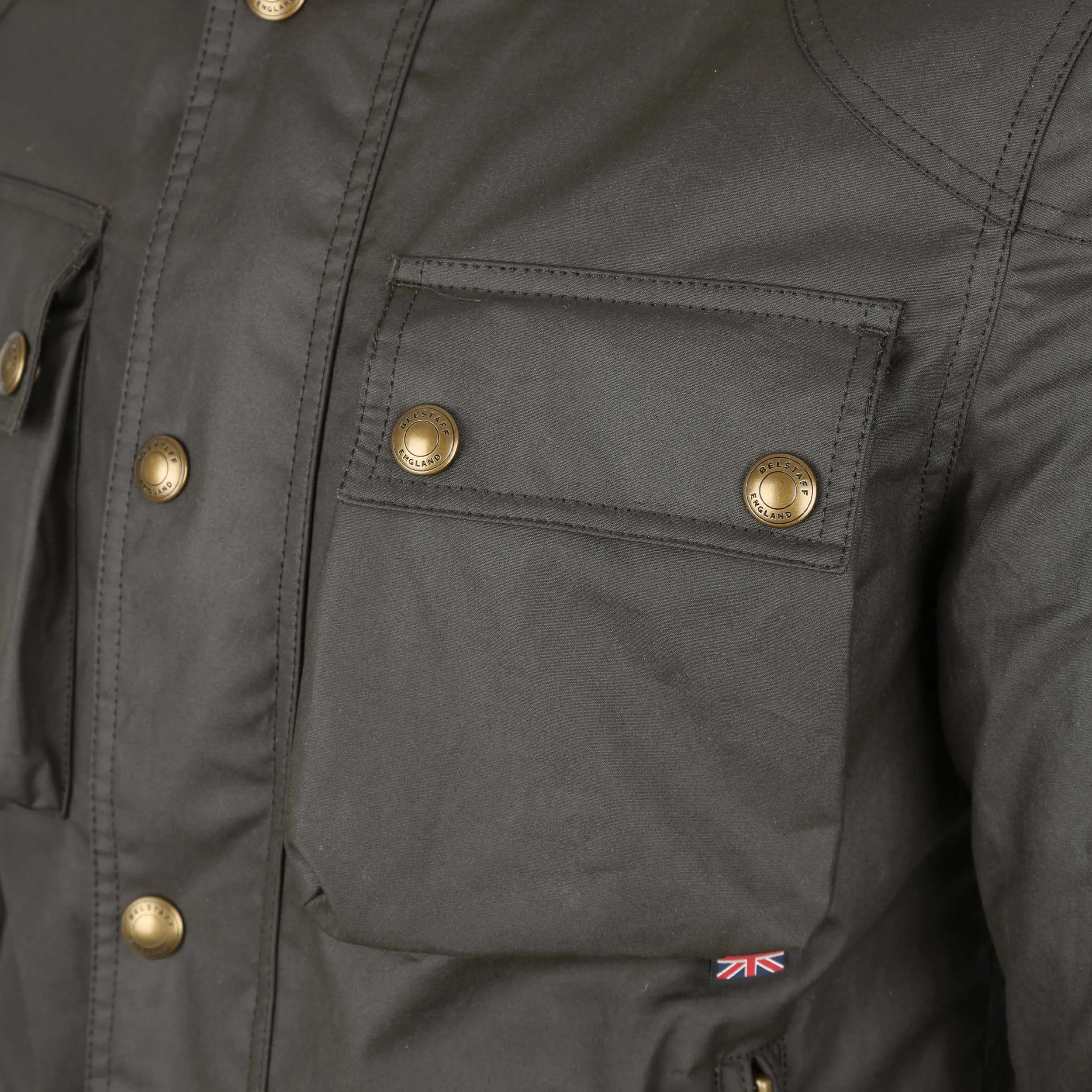 Belstaff Racemaster Jacket in Faded Olive