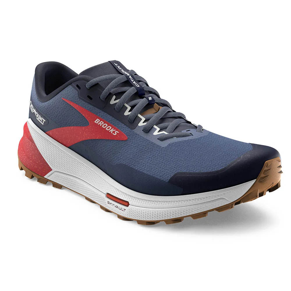 Brooks Catamount 2 (Womens) - Navy/Bittersweet/Peacoat