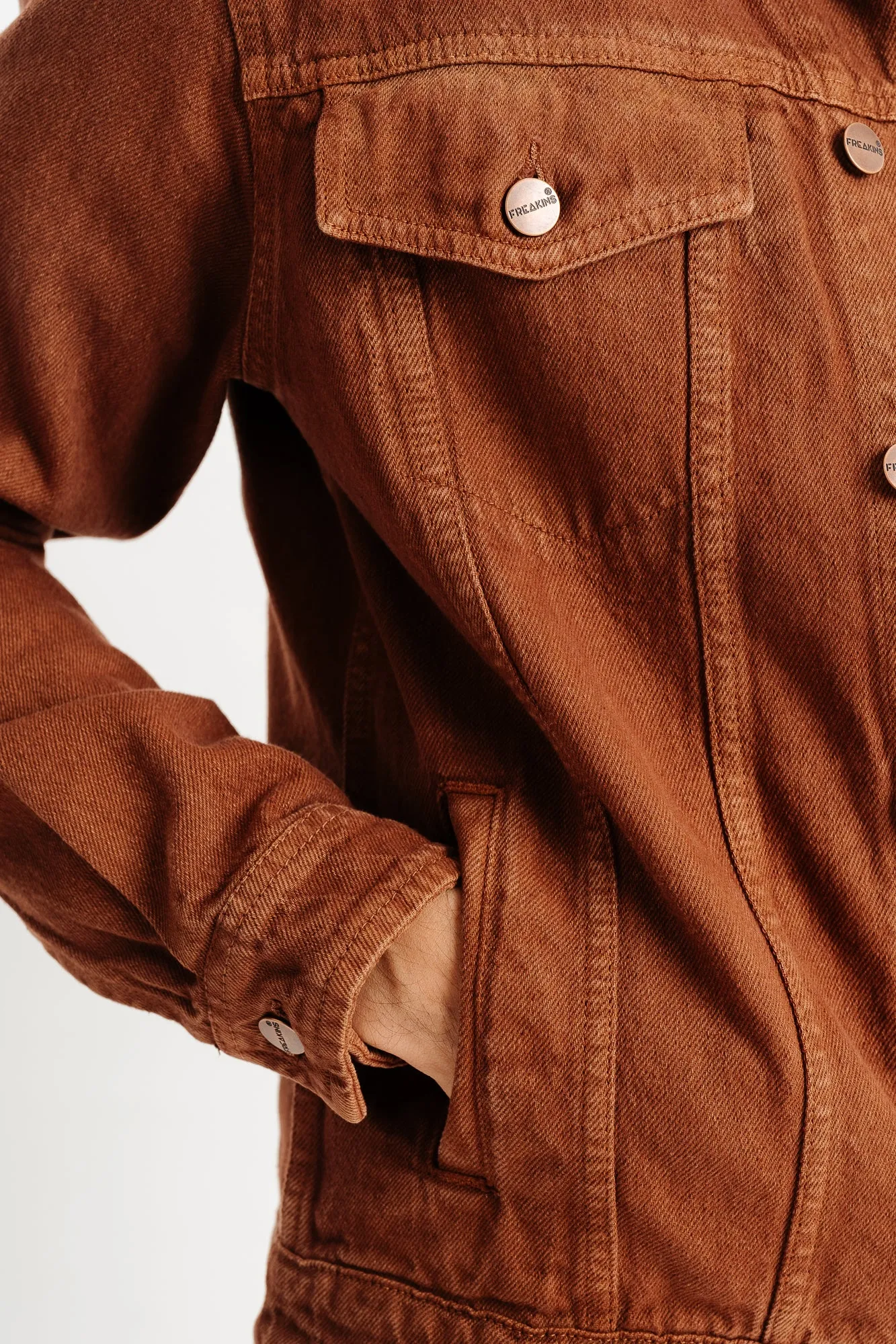 Brown Classic Men's Trucker Jacket