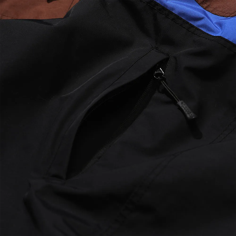 BRT LOGO HOODED JACKET BLACK