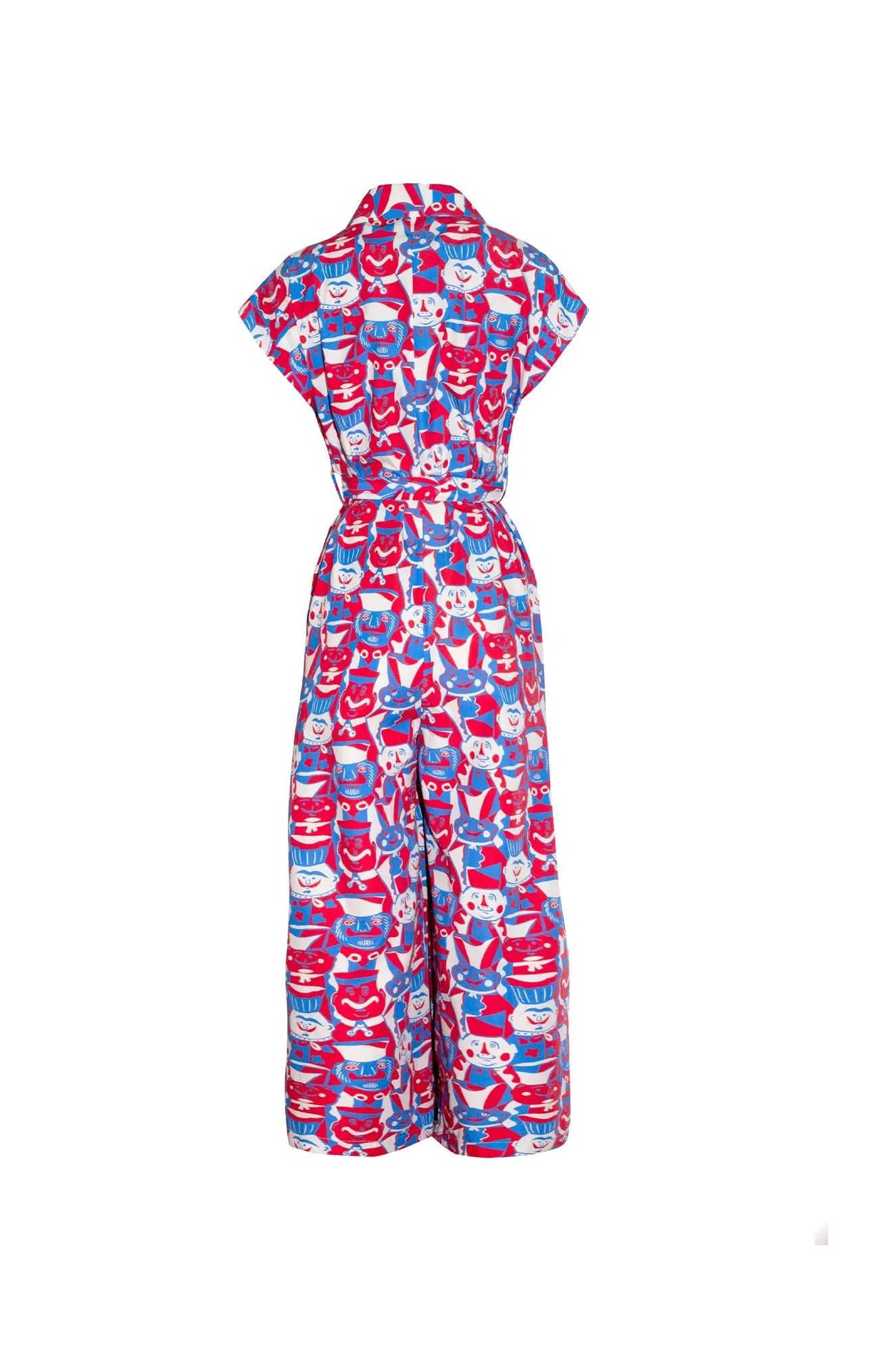 Butella Jumpsuit Miska Faces Red