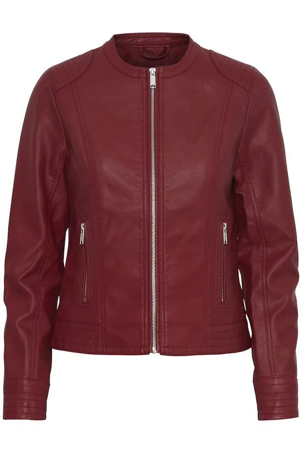 b.young Byacom Pomegranate Jacket