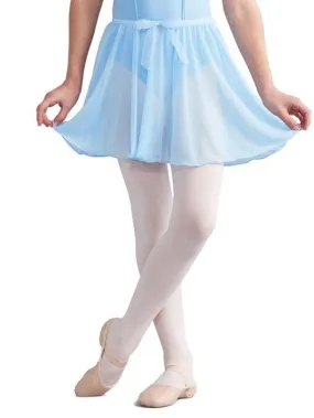 Capezio pull on circle skirt kids