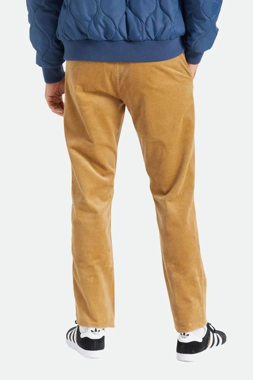 Choice Chino Regular Pant - Khaki Cord