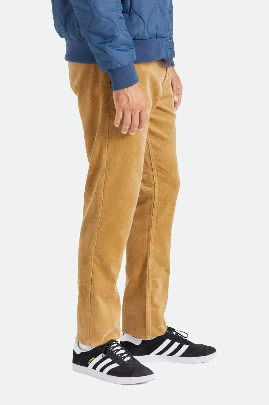 Choice Chino Regular Pant - Khaki Cord