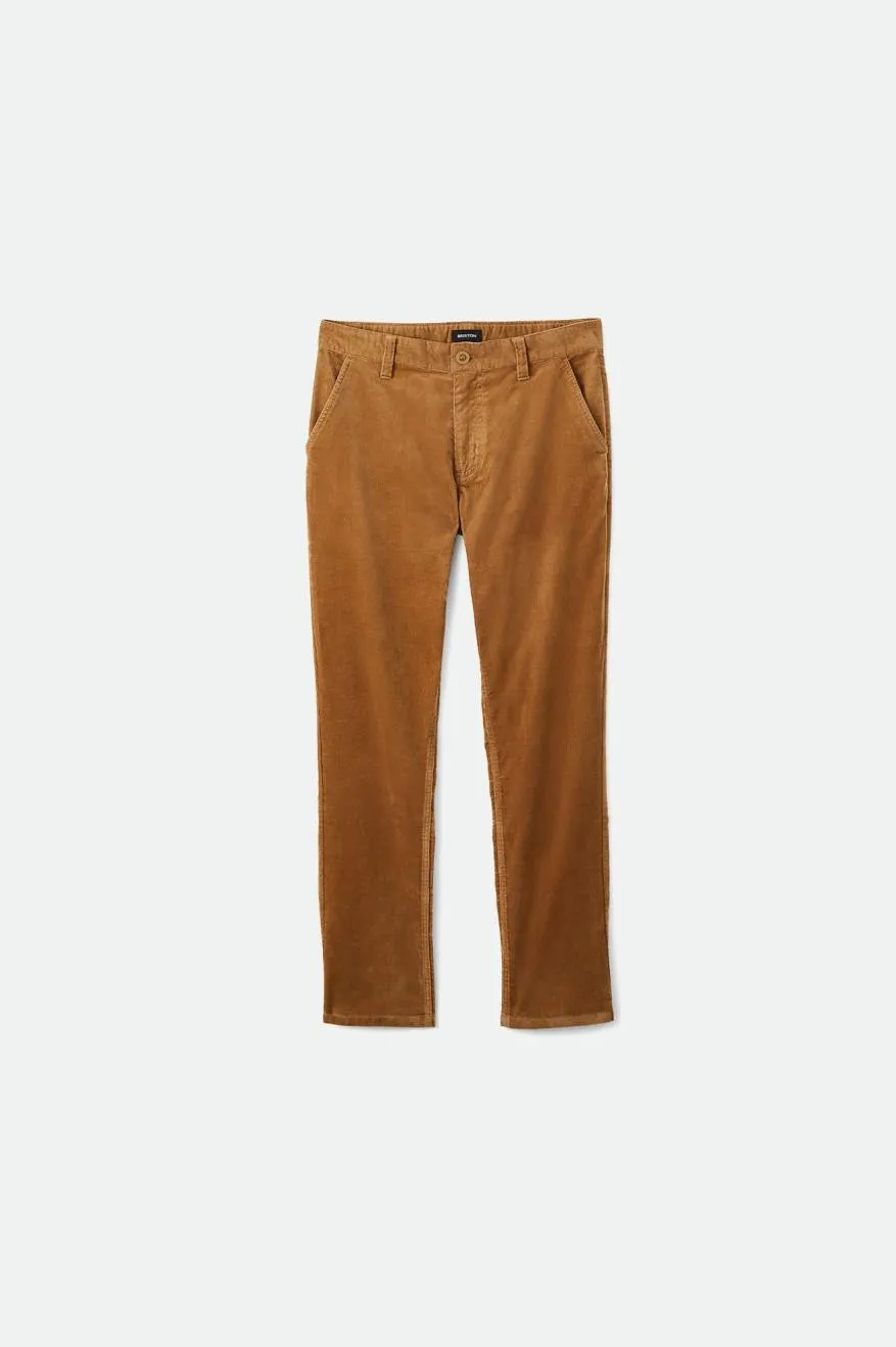 Choice Chino Regular Pant - Khaki Cord