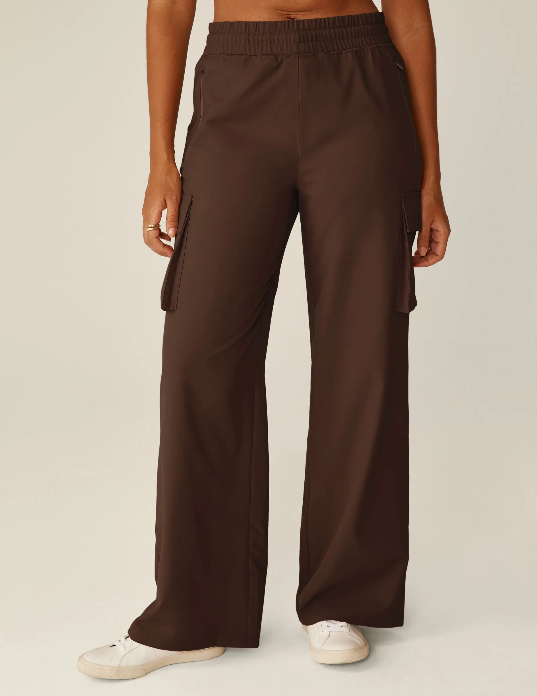 City Chic Wide Leg Cargo Pant