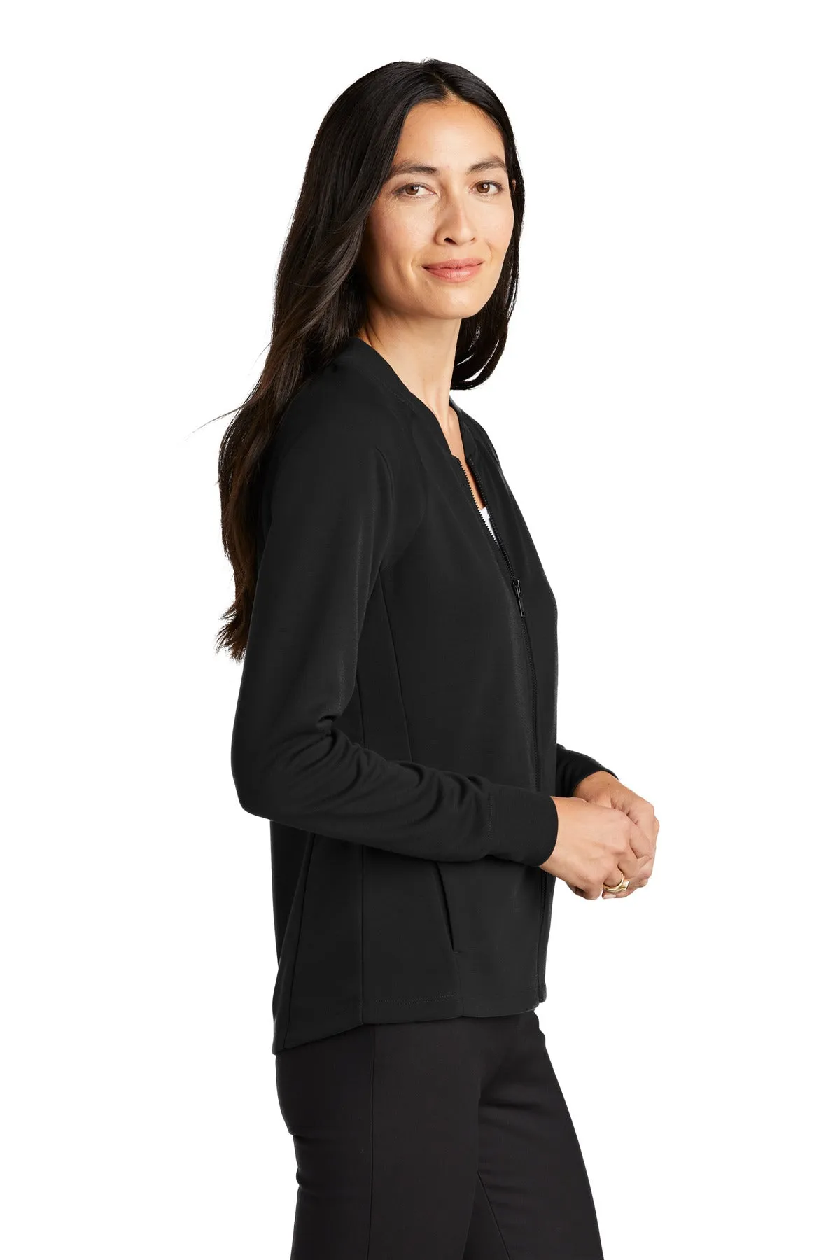 Coming In Spring MERCER METTLE™ Women's Double-Knit Bomber MM3001