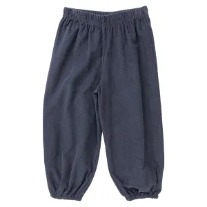 Corduroy Bloomer Pants -Navy