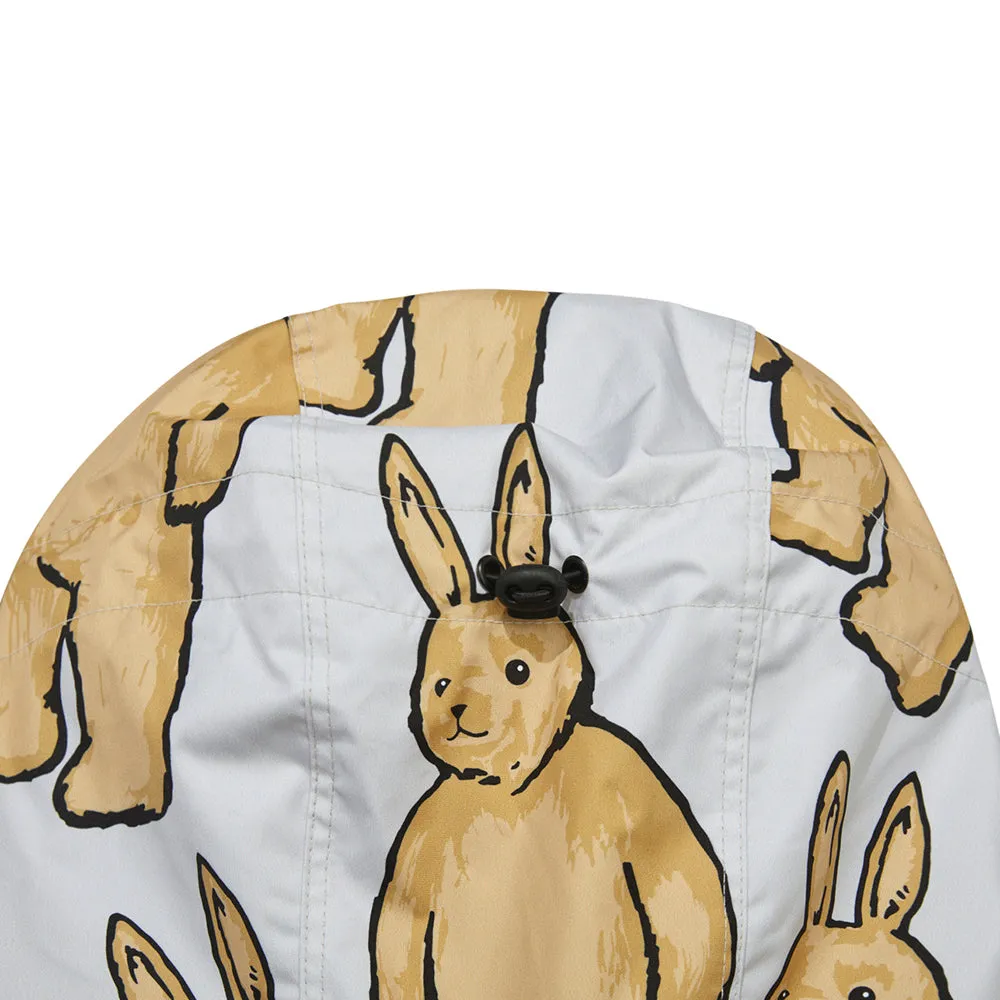 COZY HOODED ANORAK JACKET BIG BEARRABBIT BEIGE