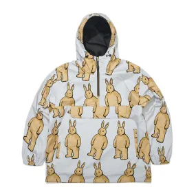 COZY HOODED ANORAK JACKET BIG BEARRABBIT BEIGE