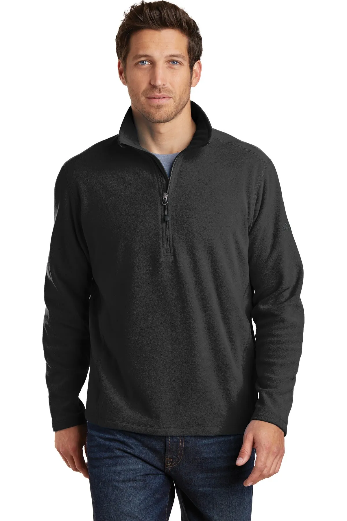 Custom Embroidered - Eddie Bauer®1/2-Zip Microfleece Jacket. EB226