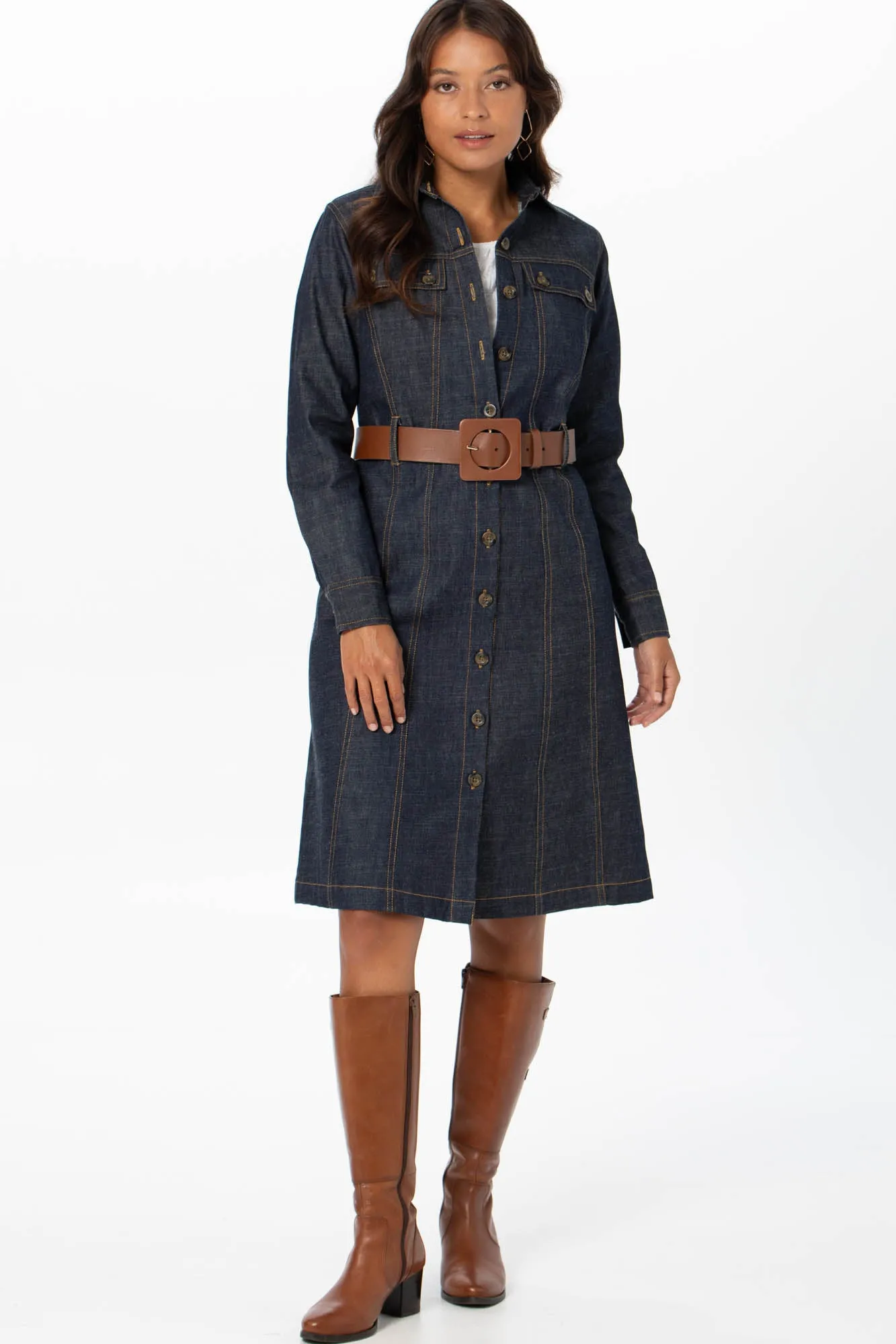 Daisy Dress Denim