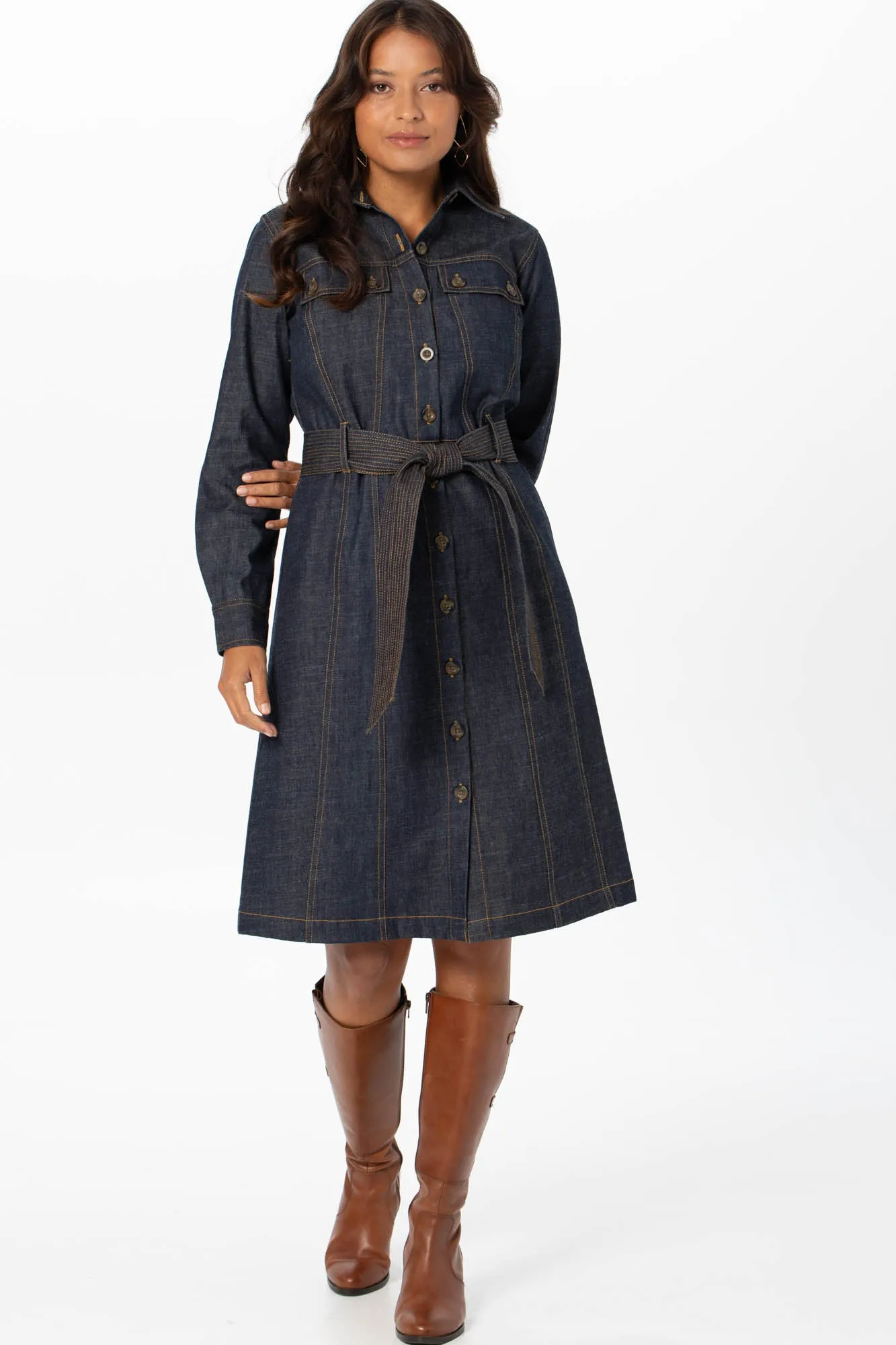 Daisy Dress Denim