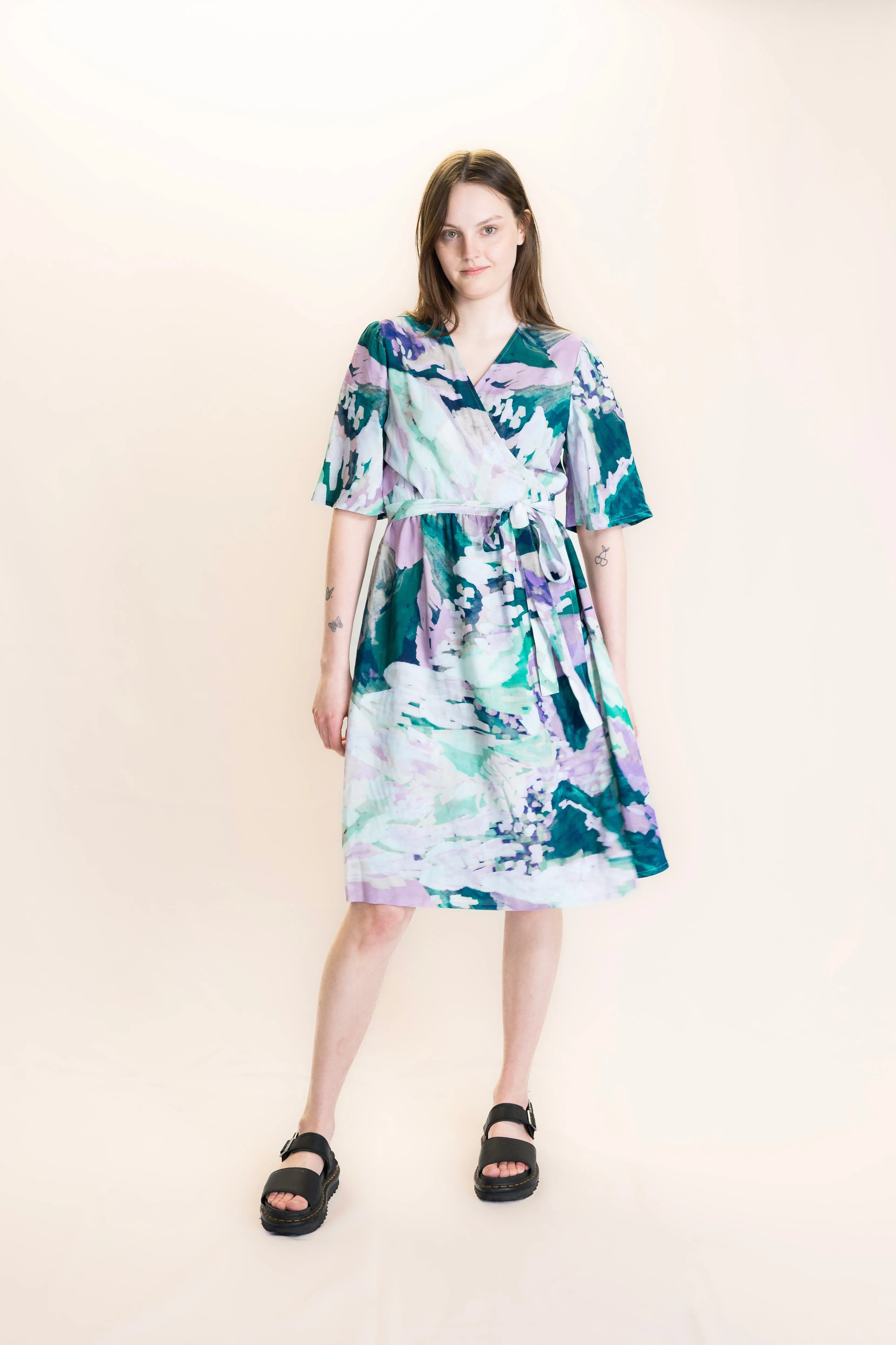 Delight Wrap Dress Dream Valley