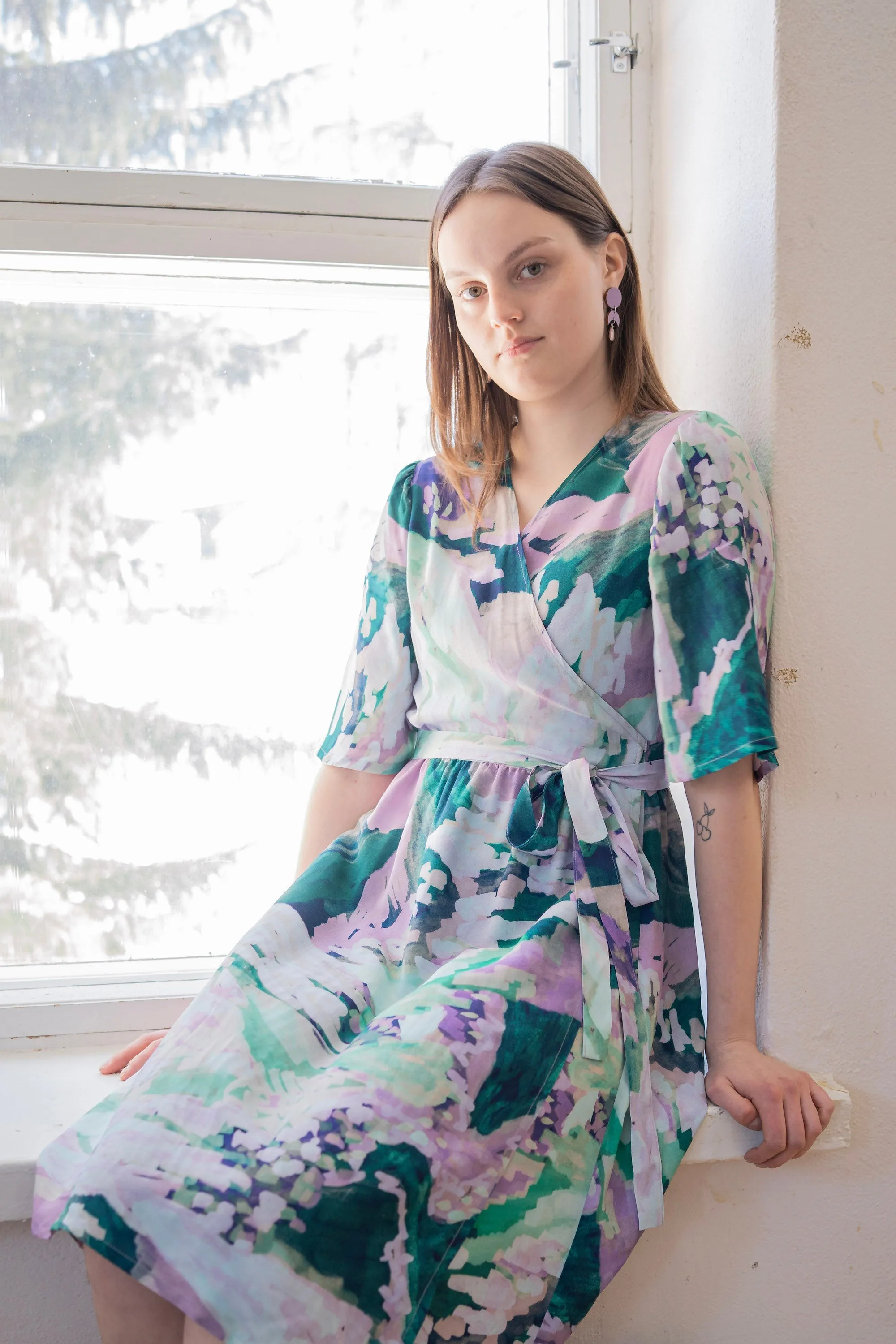 Delight Wrap Dress Dream Valley