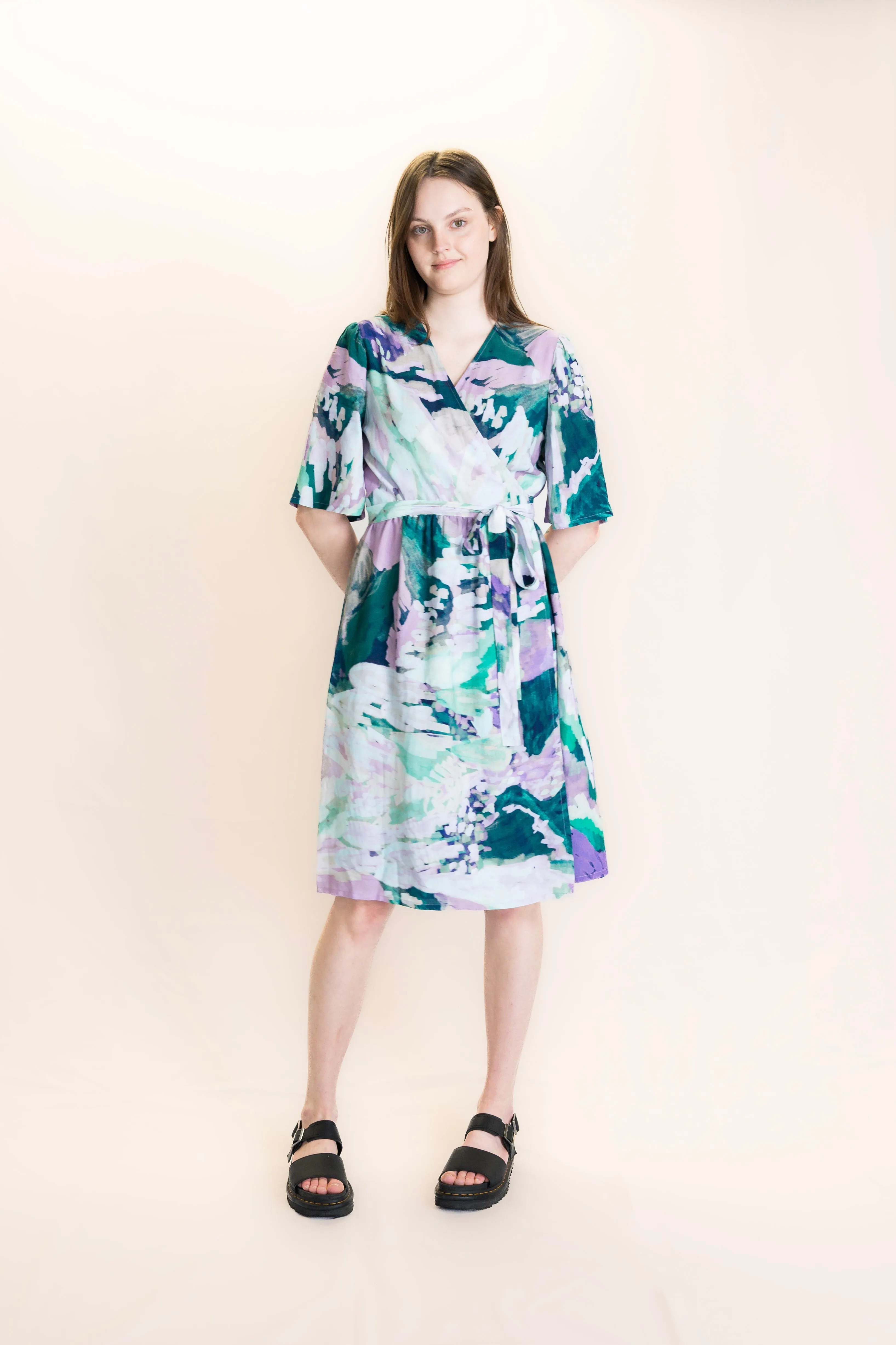 Delight Wrap Dress Dream Valley