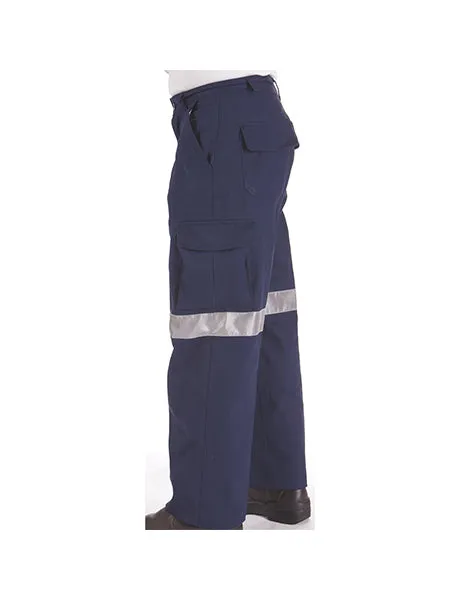 DNC Cotton Drill Cargo Trousers With 3M RT (3319)