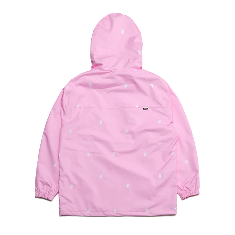 DSXBR HOODED ANORAK JACKET PINK