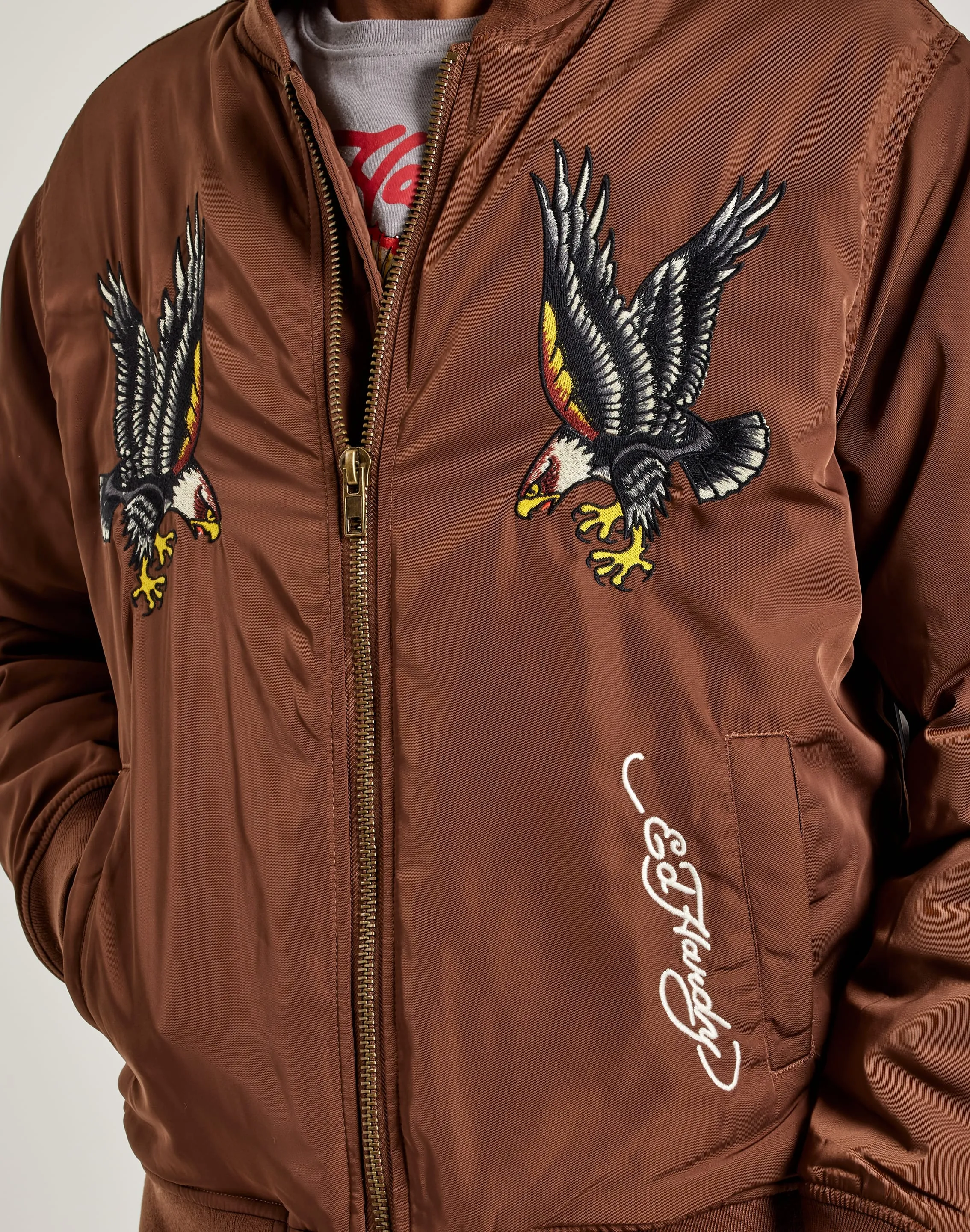 Ed Hardy Panther Bomber Jacket