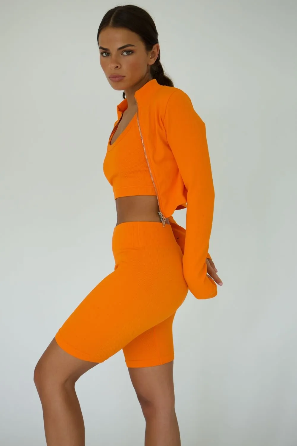 Flamin’ Seamless Zip Jacket