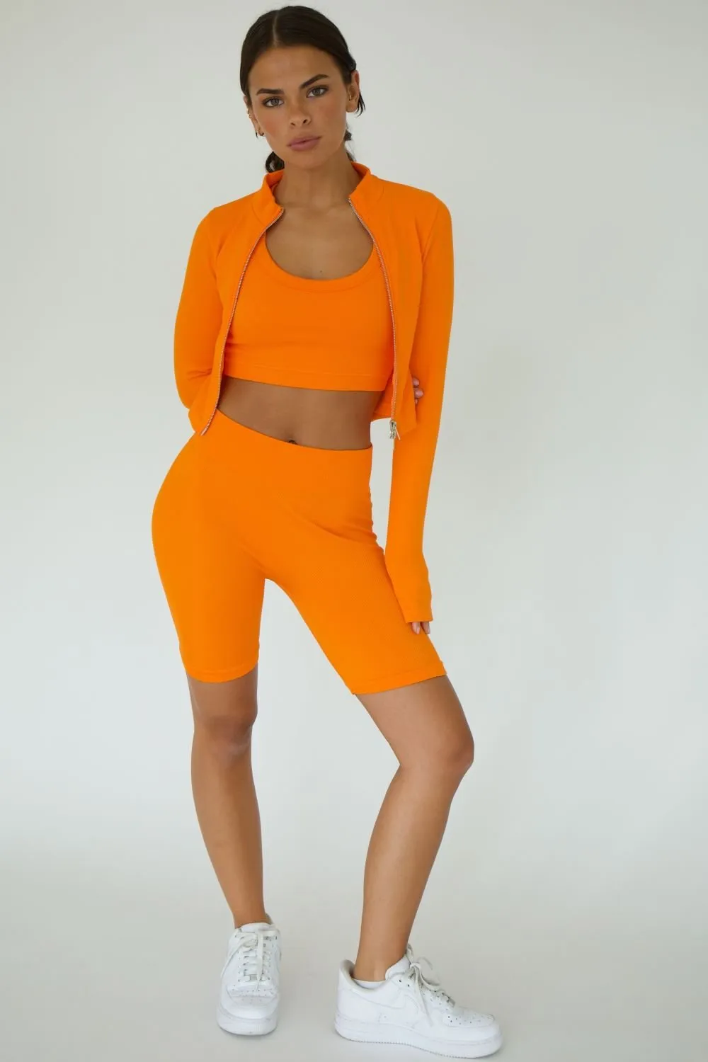 Flamin’ Seamless Zip Jacket