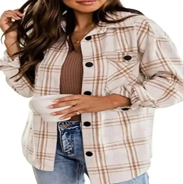 Flannel Casual Plaid Jacket