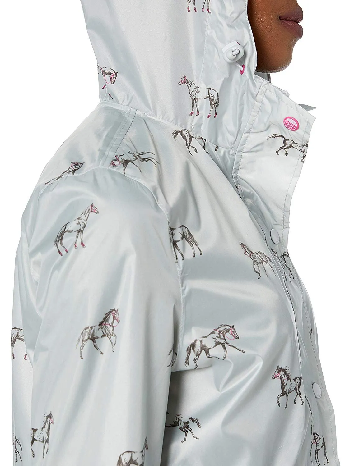 GoLightly Printed Waterproof Packaway Jacket