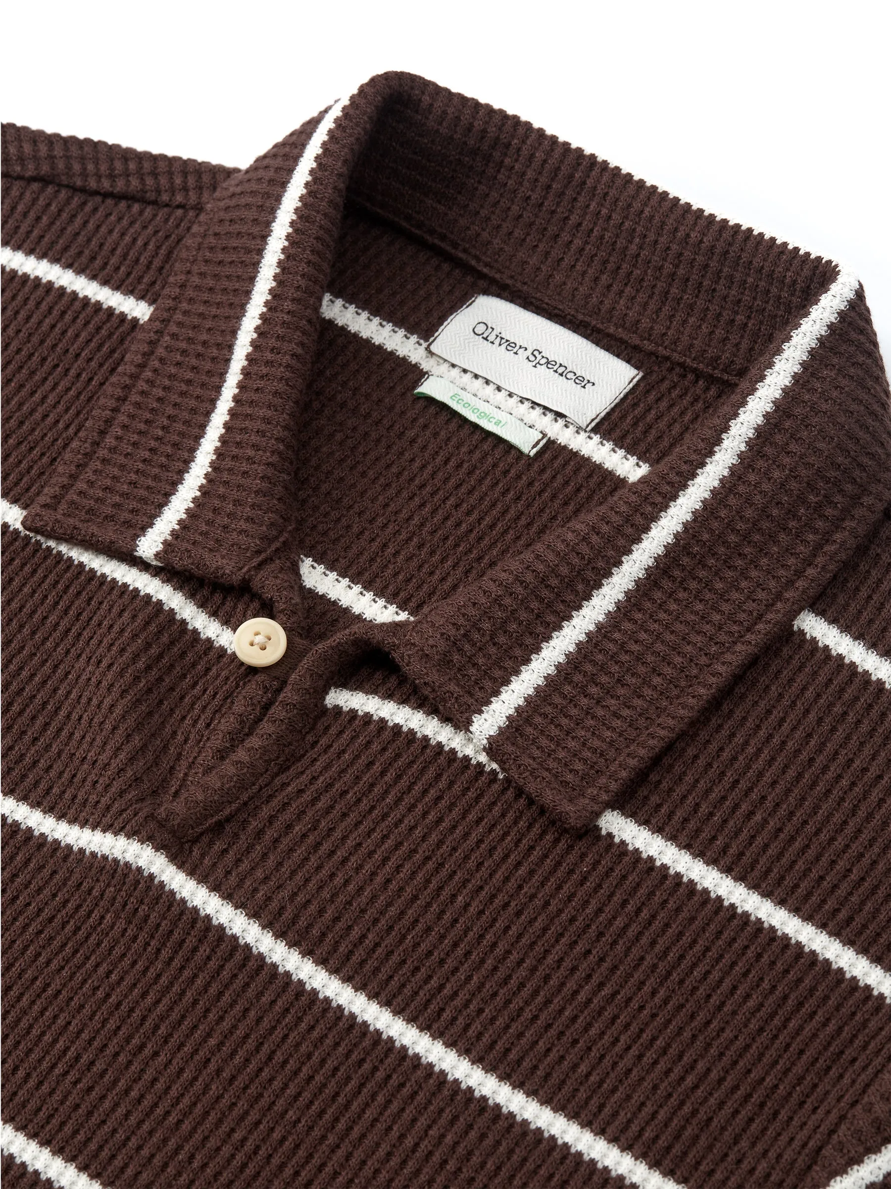 Hawthorn Polo Shirt Gilmore Chocolate Brown