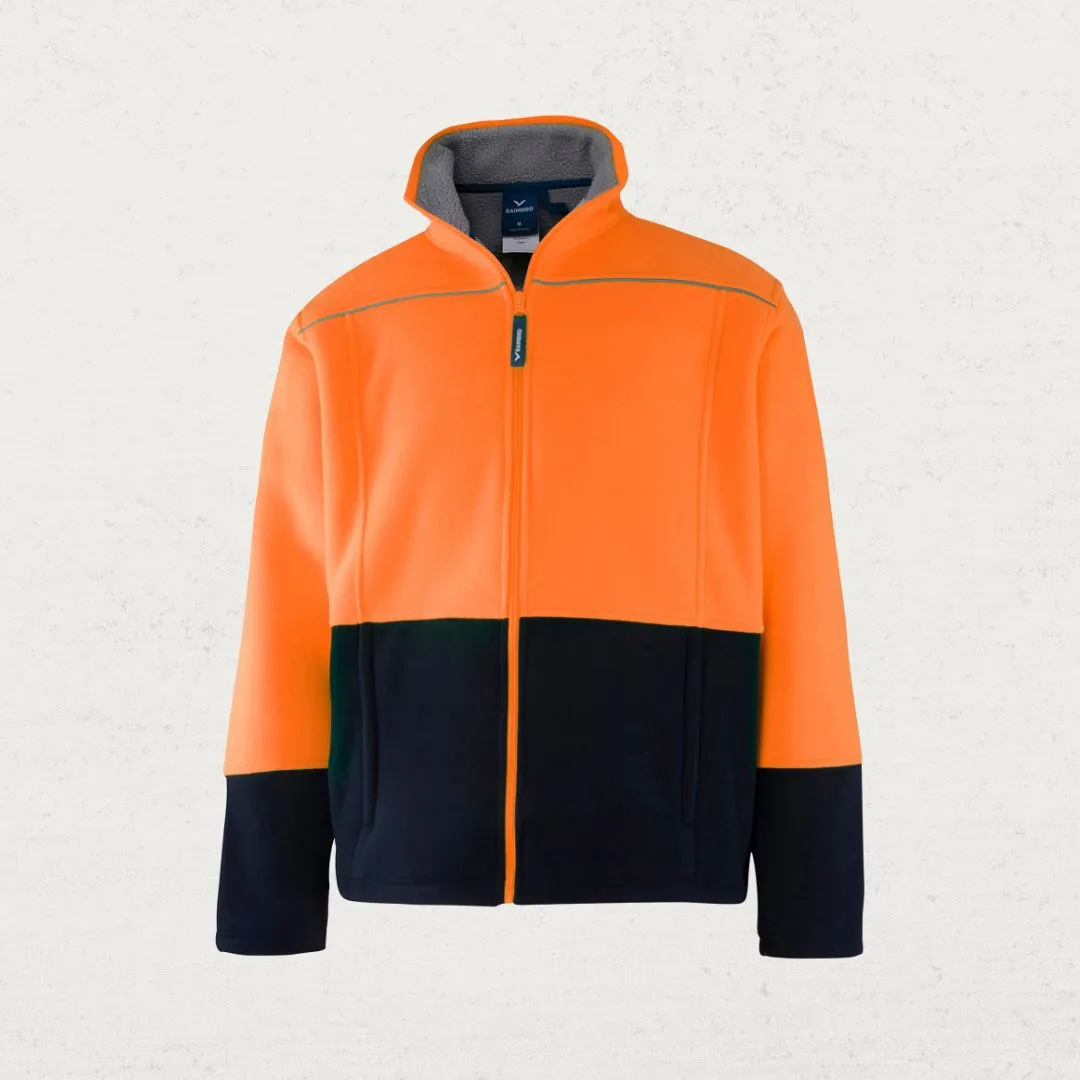 Hi Vis Sherpa Fleece Lumber Jacket