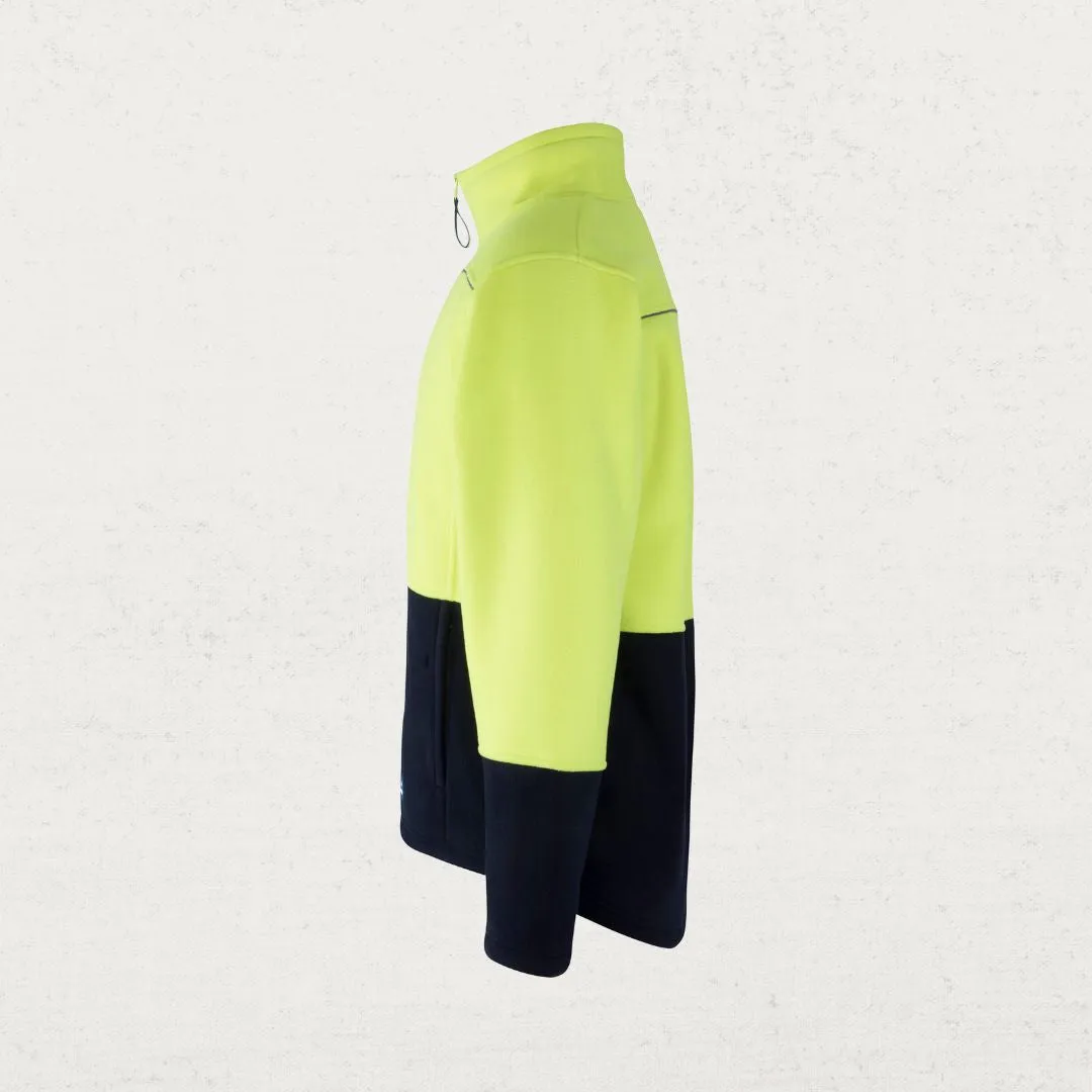 Hi Vis Sherpa Fleece Lumber Jacket