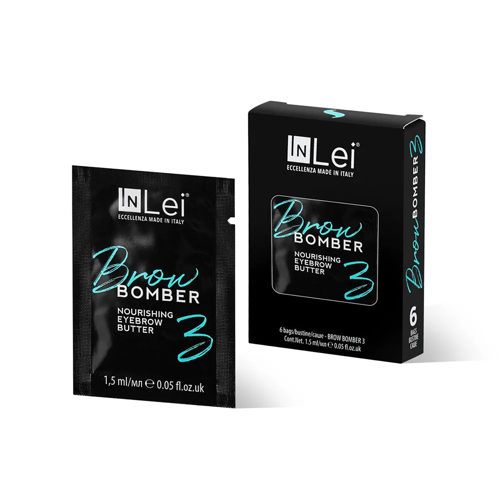 InLei Brow Bomber Lamination Sachets Step 3 Nourishing - 6 Pack x 1.5ml