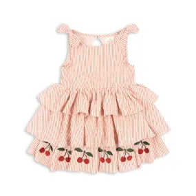 Konges Sloejd :: Ellie Dress Gots Amour Stripe