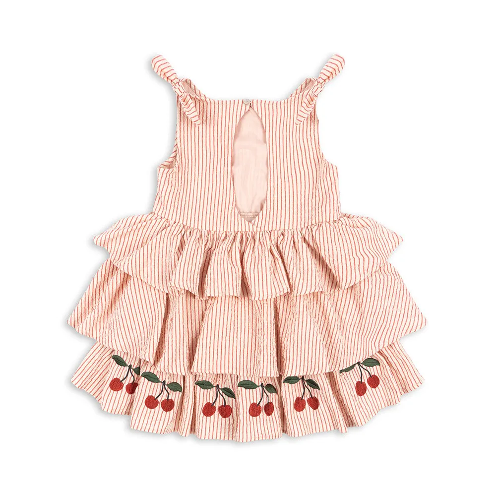 Konges Sloejd :: Ellie Dress Gots Amour Stripe