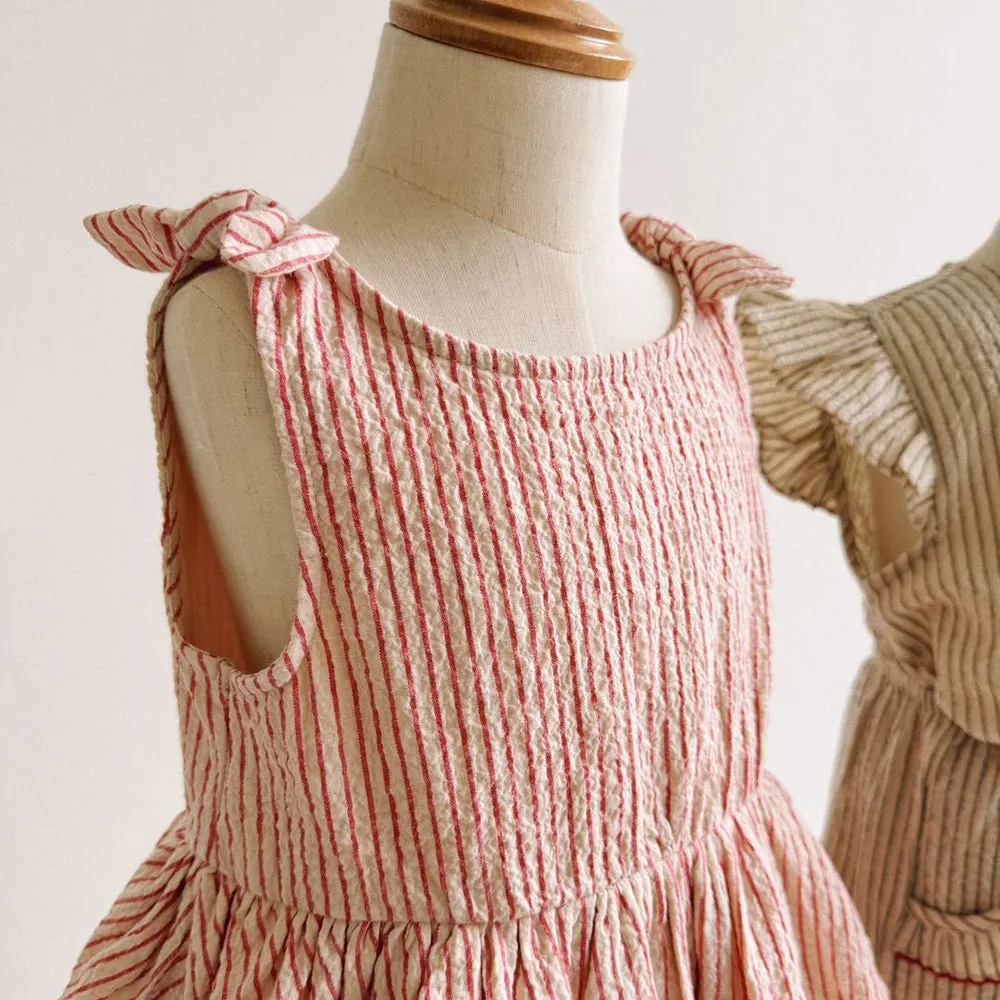 Konges Sloejd :: Ellie Dress Gots Amour Stripe